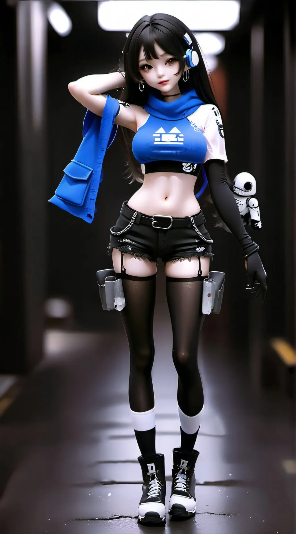 ai character: Kiki  background