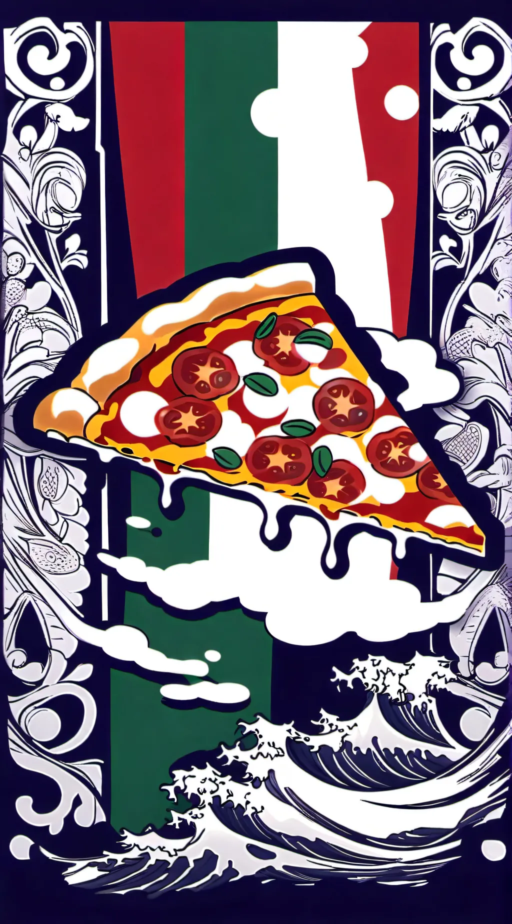 ai character: CH 🇮🇹🍕 background