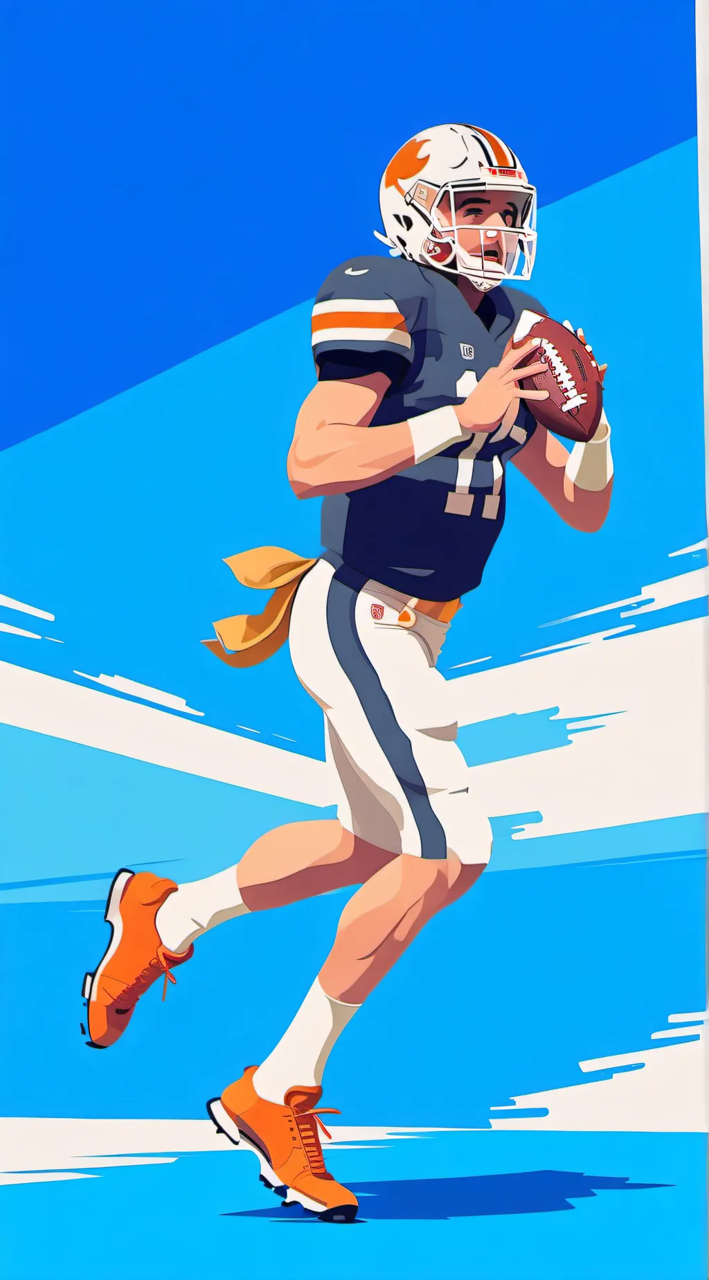ai character: Football/college background
