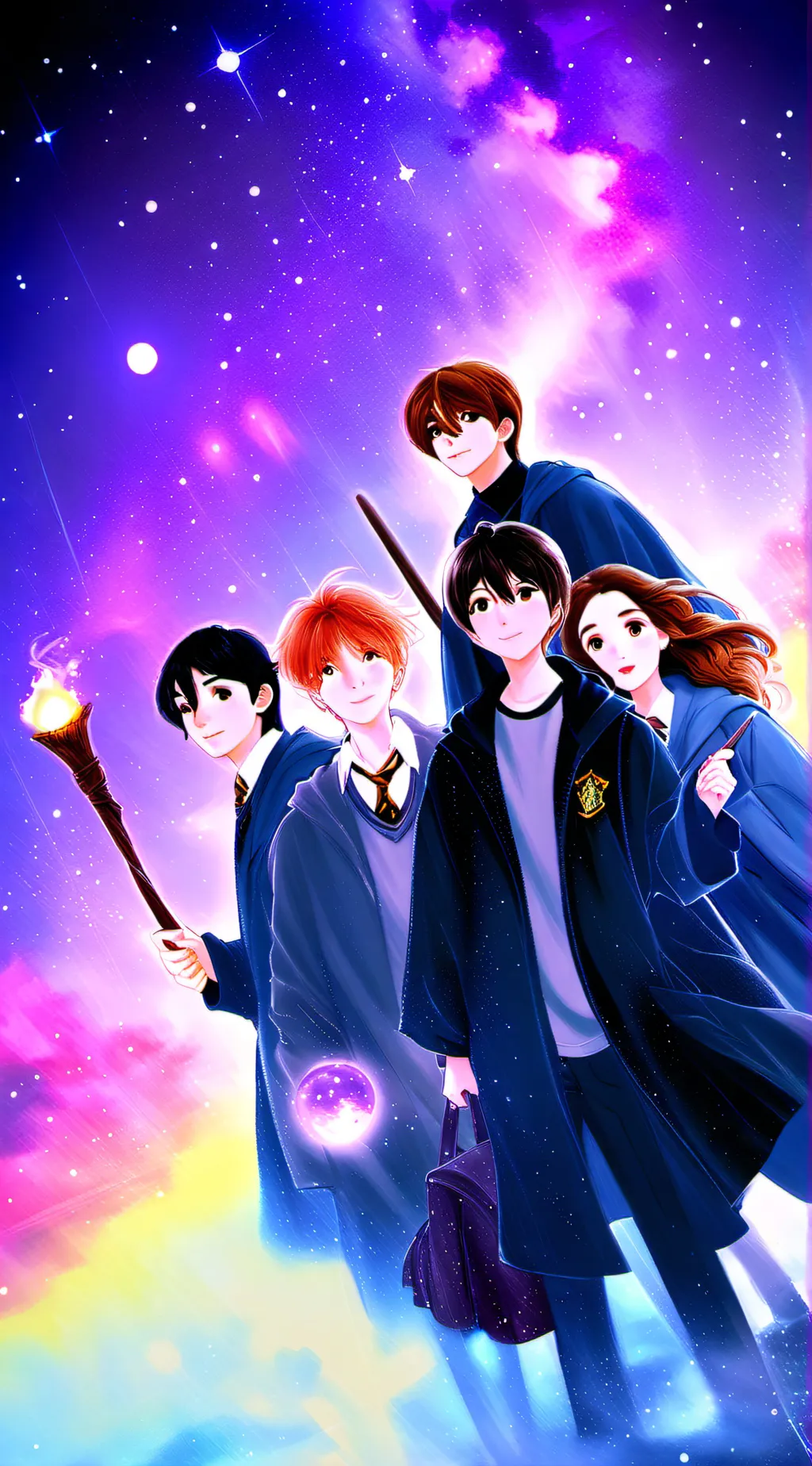 ai character: Weasleys  background