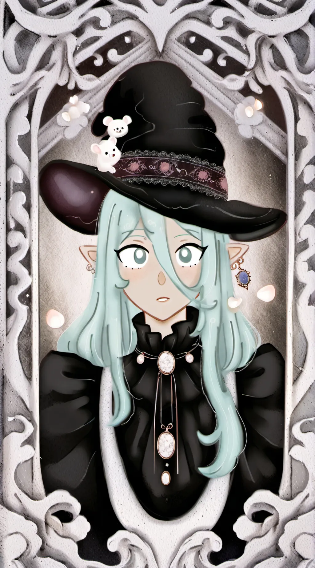 ai character: Madam Melonie background