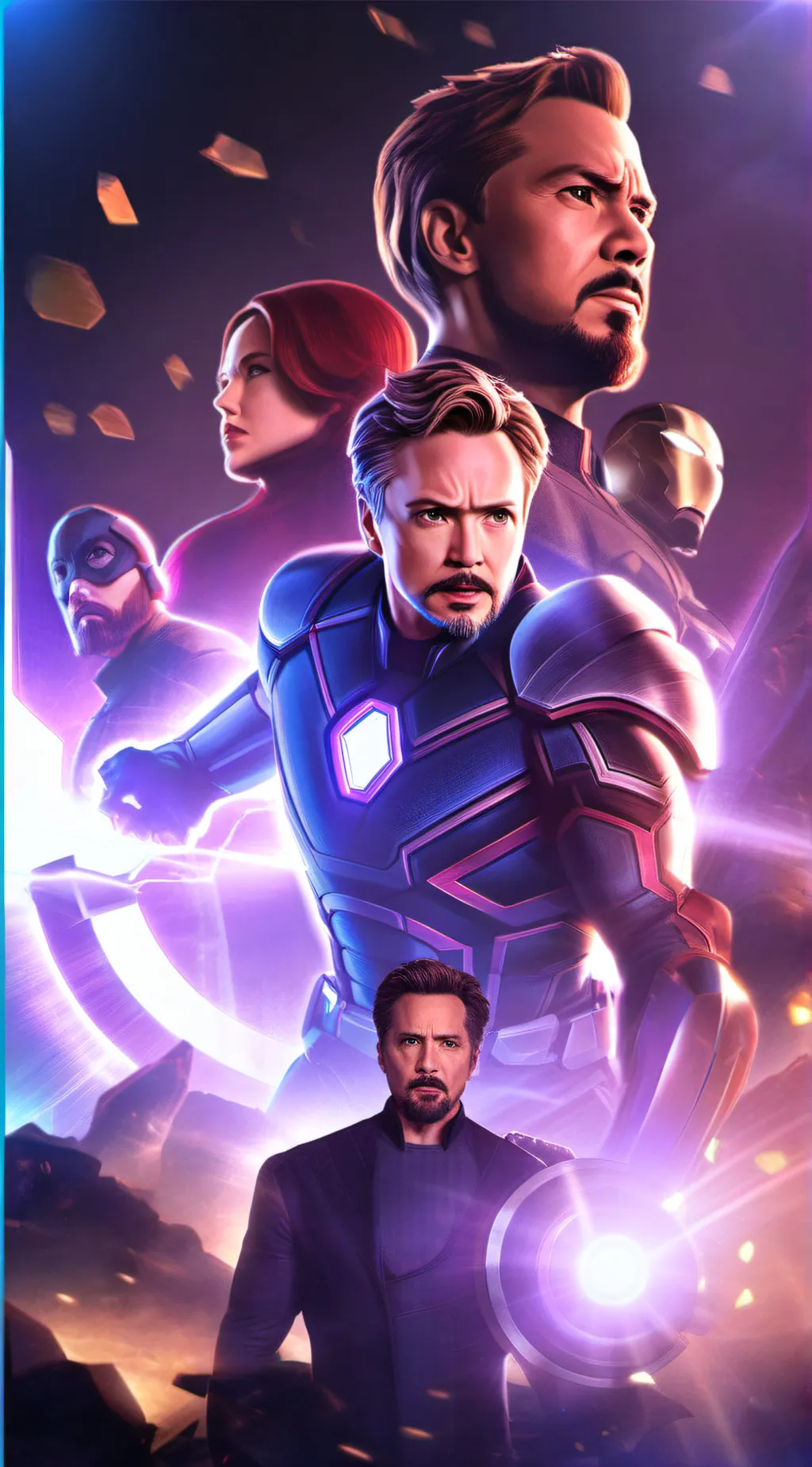 ai character: Avengers background