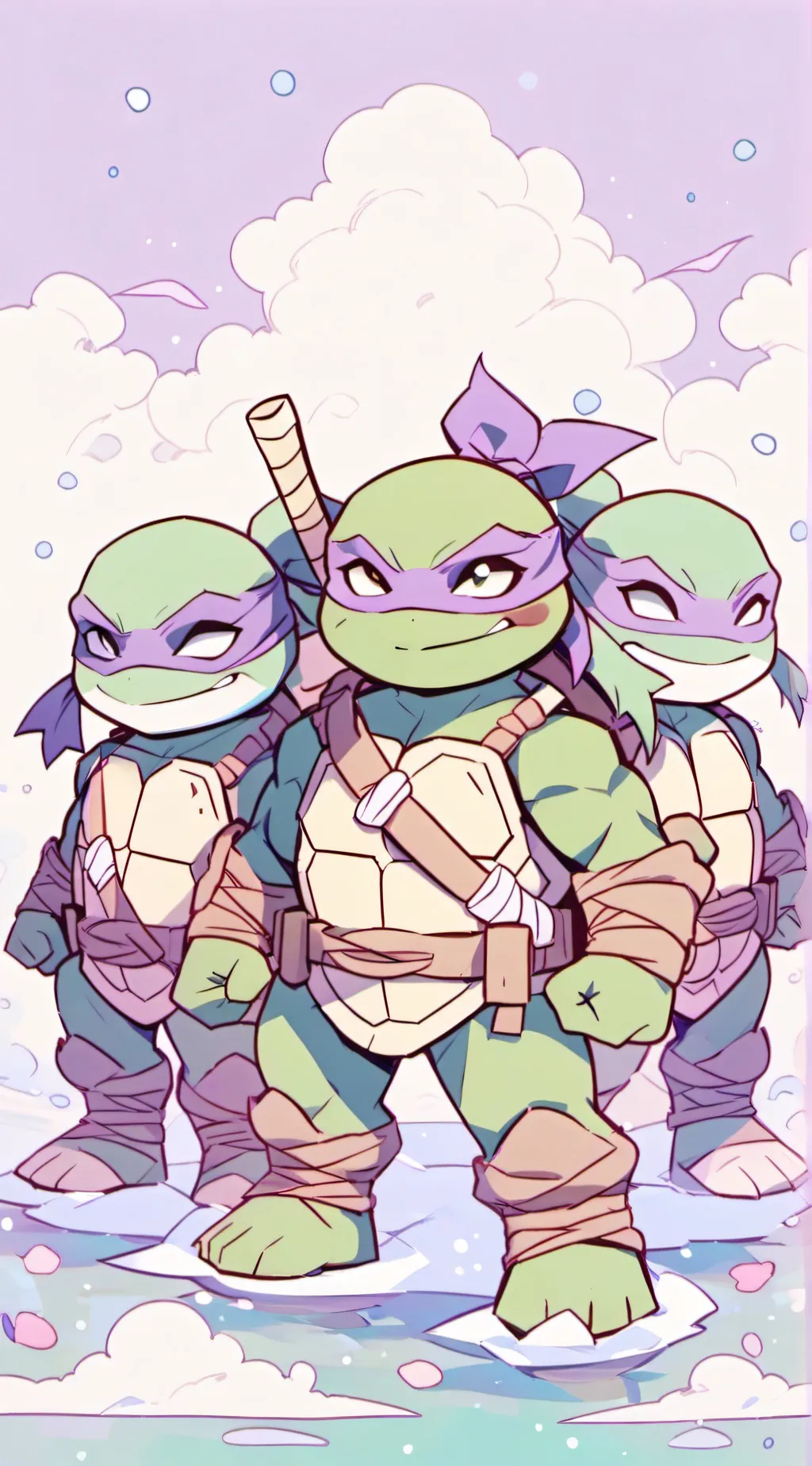 ai character: tmnt background