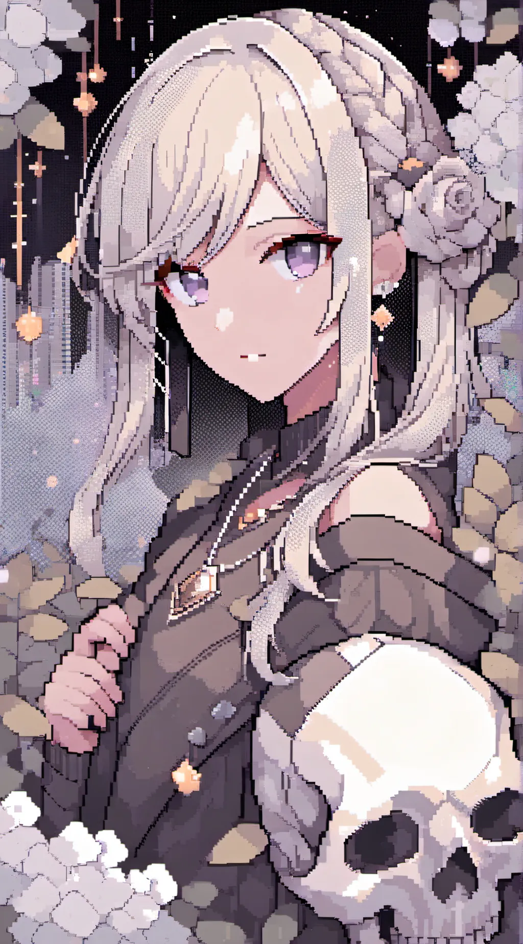 ai character: Sandra  background