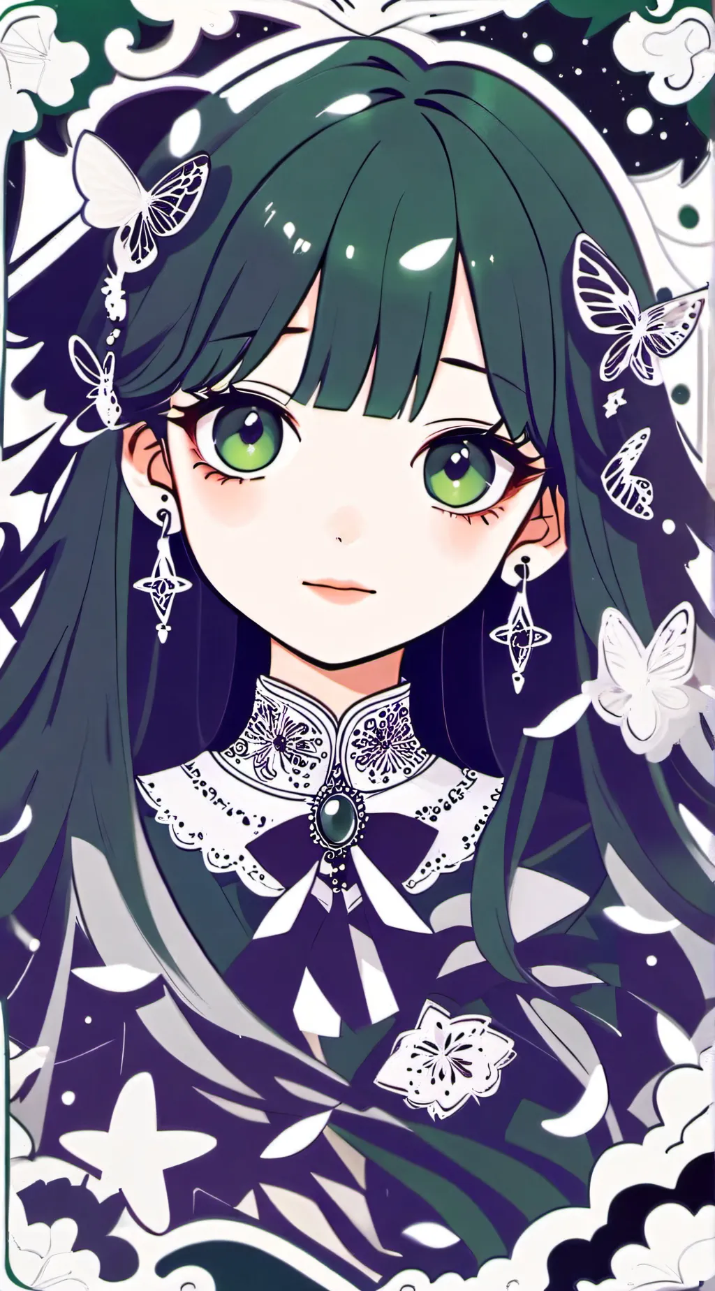 ai character: Baby tsu  background