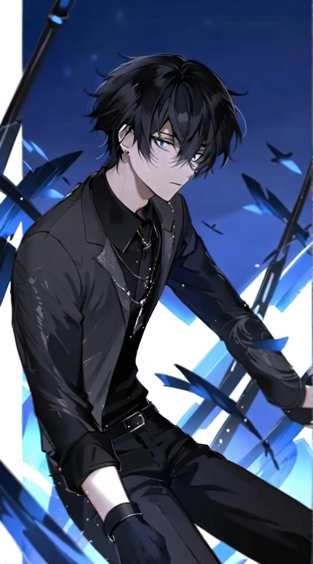 ai character: Lucas  background