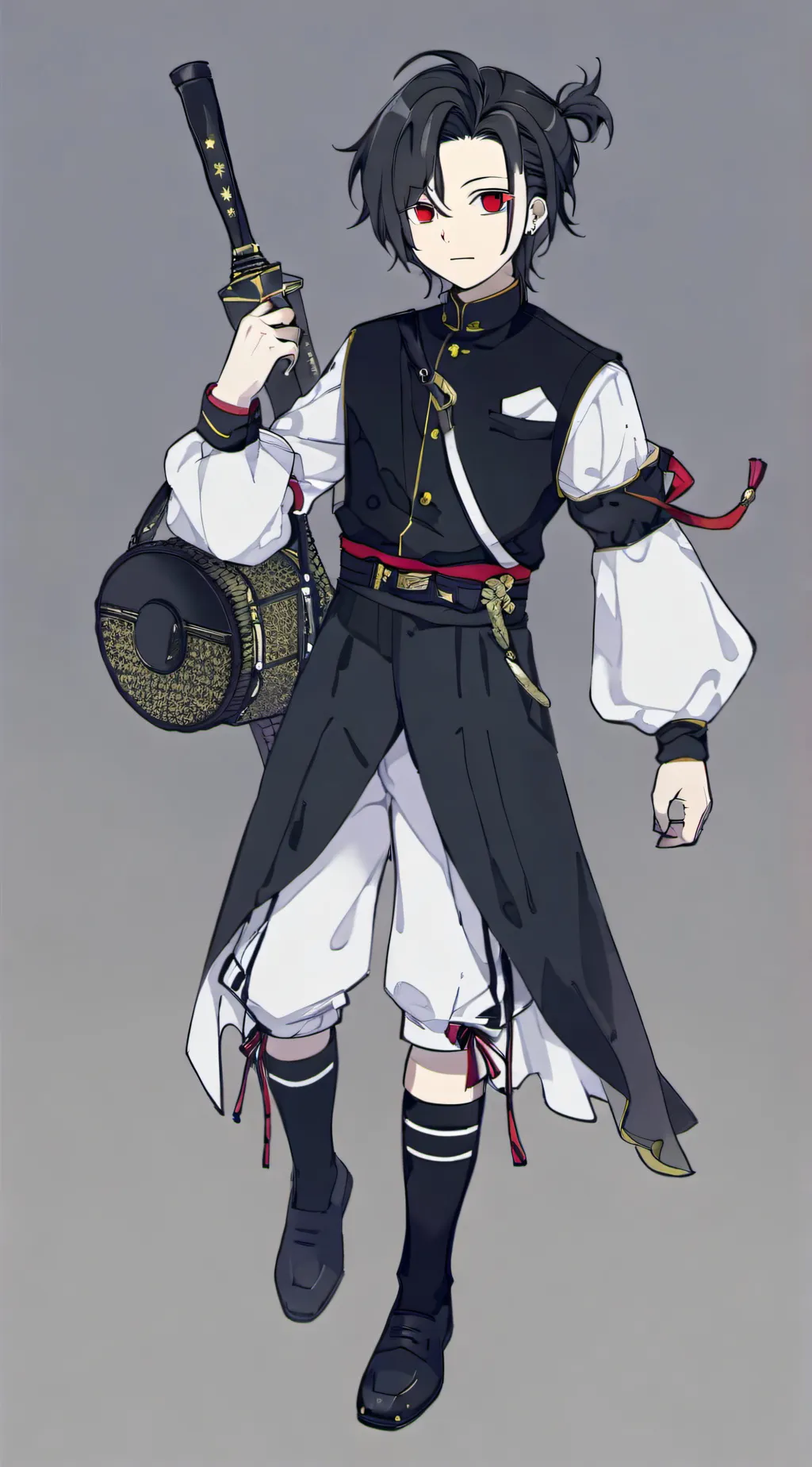 ai character: MD X DS background