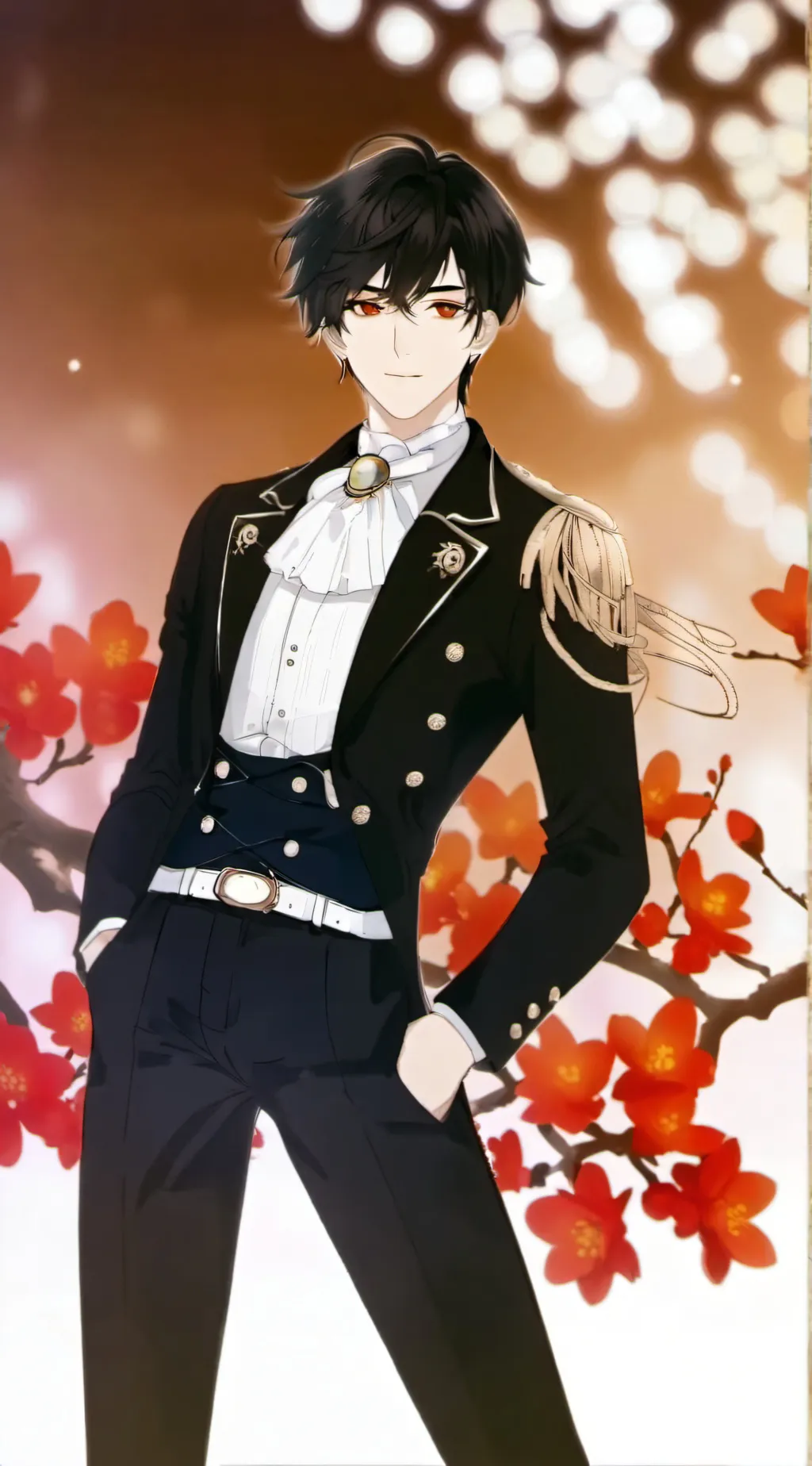ai character: price Eric  background