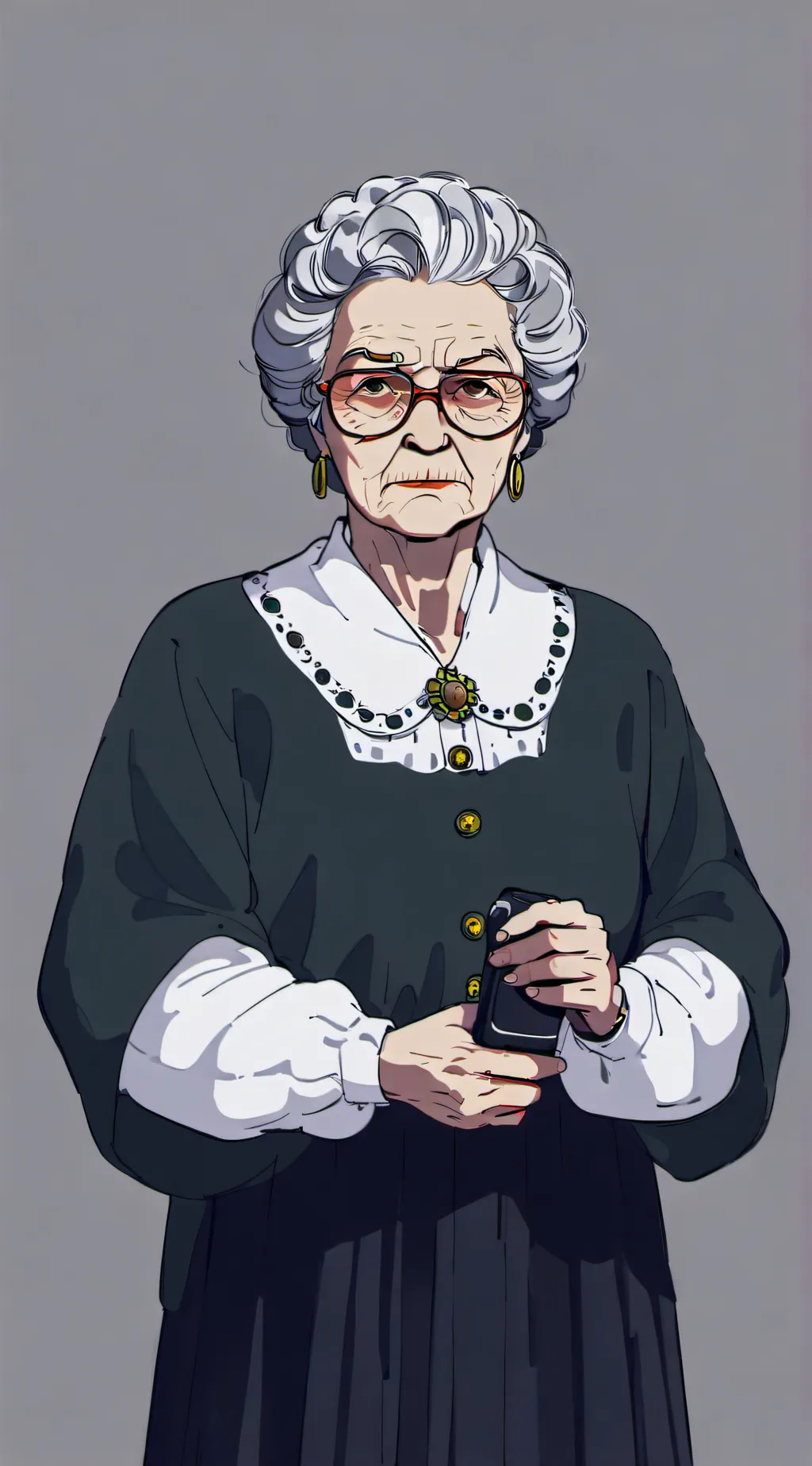 ai character: Angry grandma(judy background