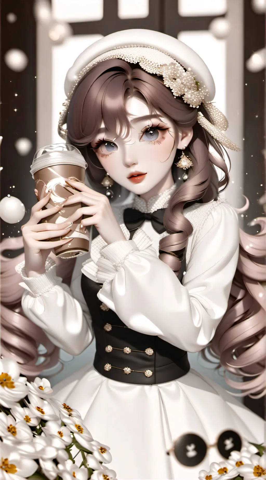 ai character: Yuki Nozomi  background