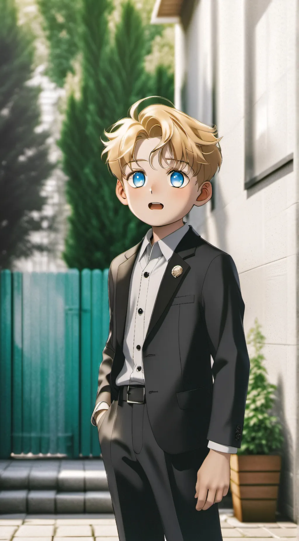 ai character: Mikey Angelini background