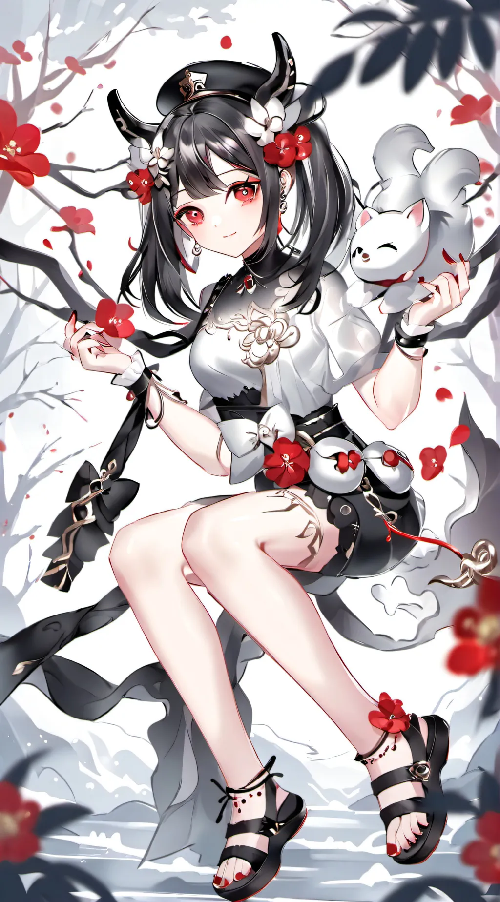 ai character: Wenda background