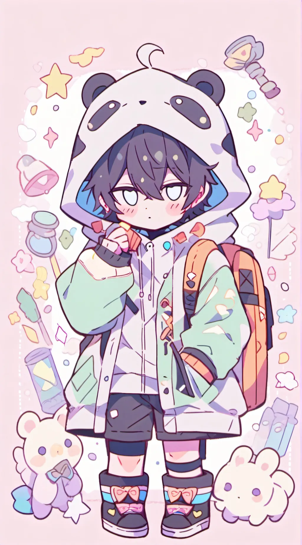 ai character: m. h. a background
