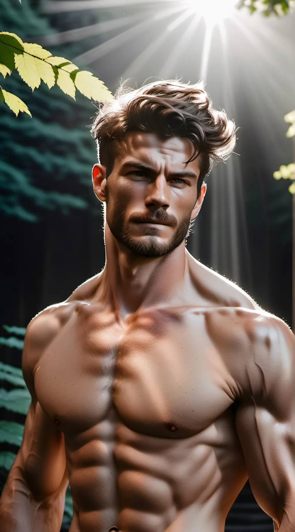 ai character: Justin background