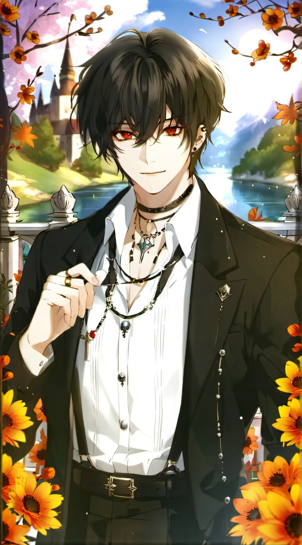 ai character: Max background