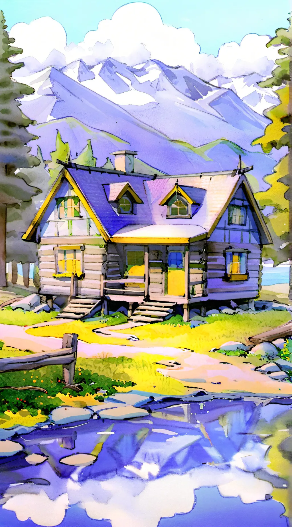 ai character: Gravity Falls  background