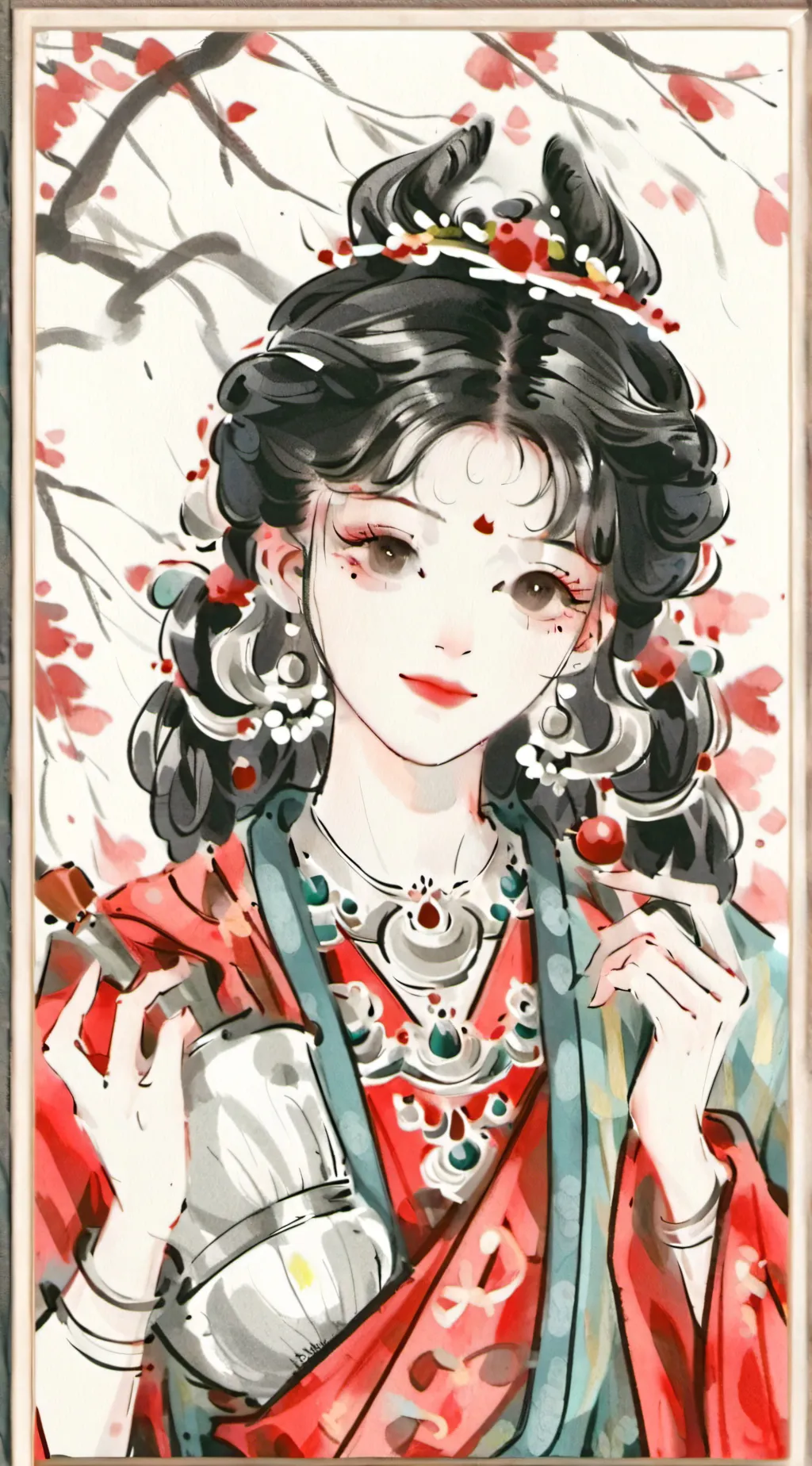 ai character: weslene  background