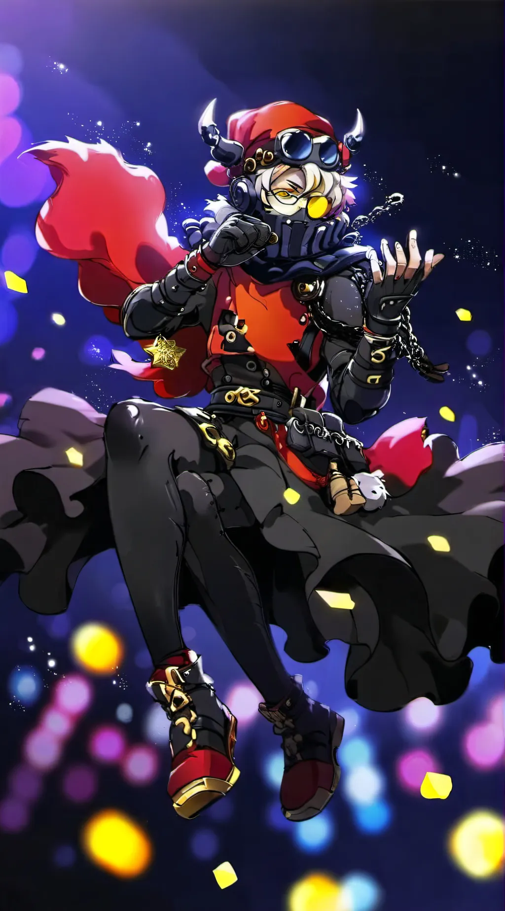 ai character: c-pen the hated  background