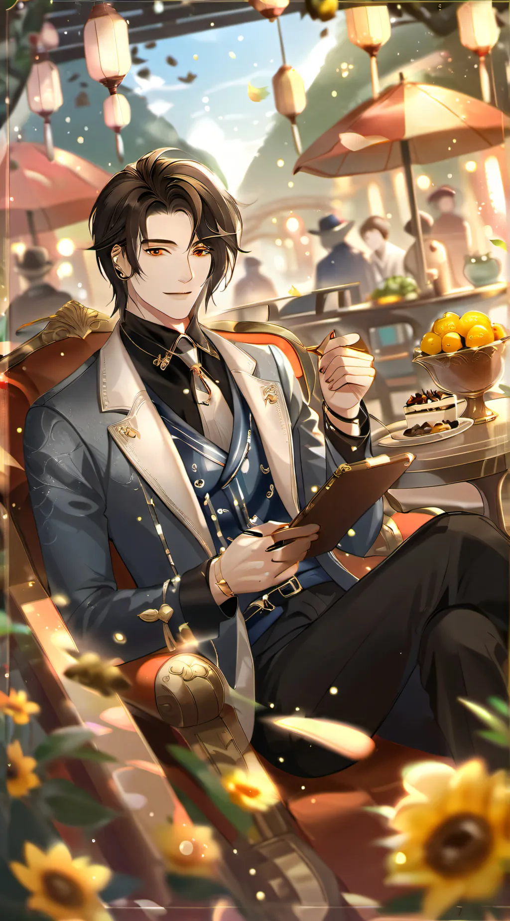 ai character: emilio😐 background