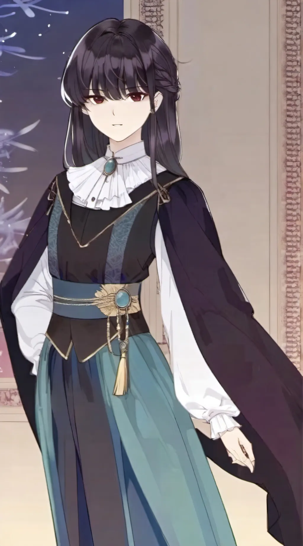 ai character: Komi background