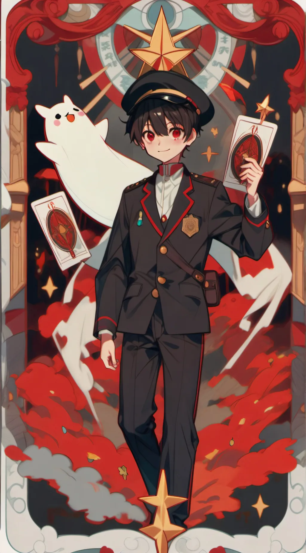 ai character: Hanako-Kun 🎃 background