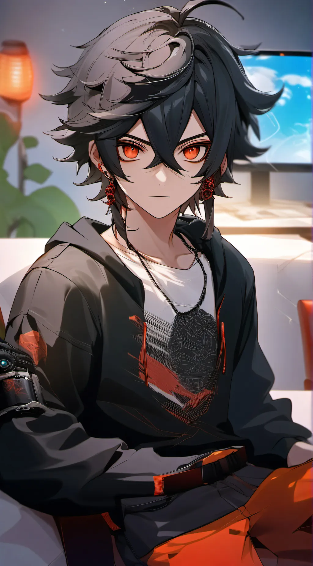 ai character: Thiago background