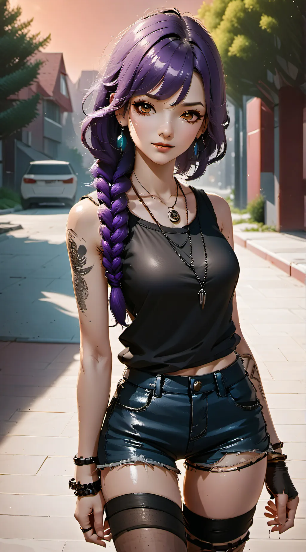 ai character: Brenda background