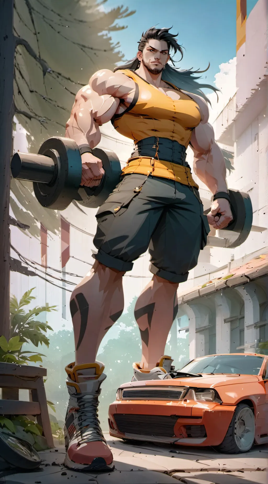 ai character: dominator background