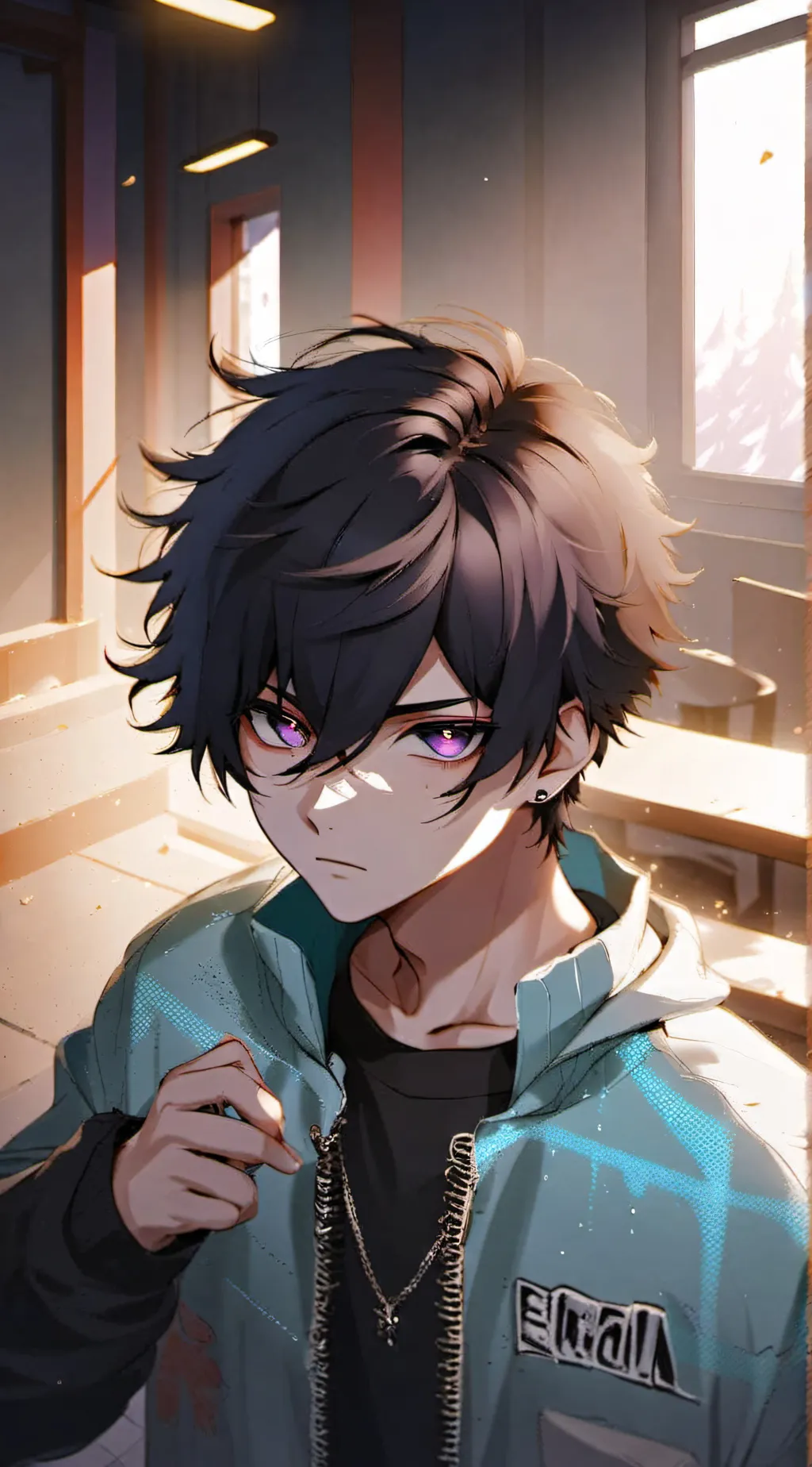 ai character: Aoi background