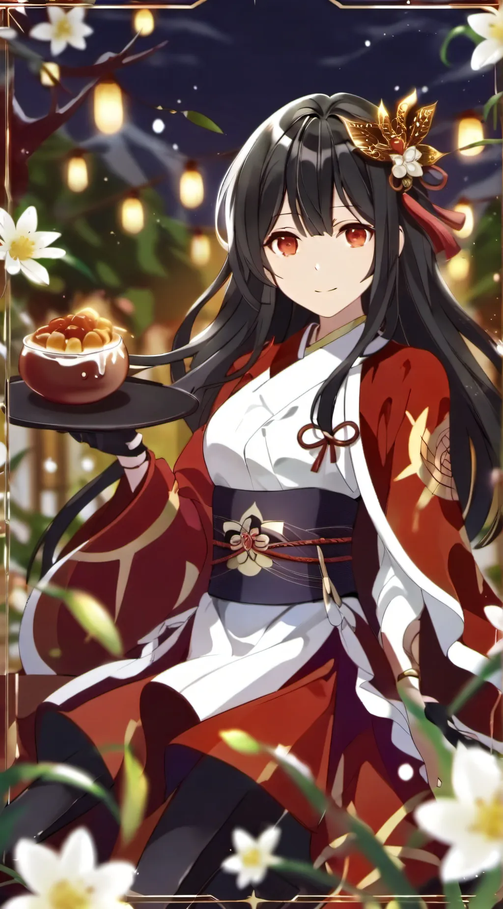 ai character: mitsuri  background