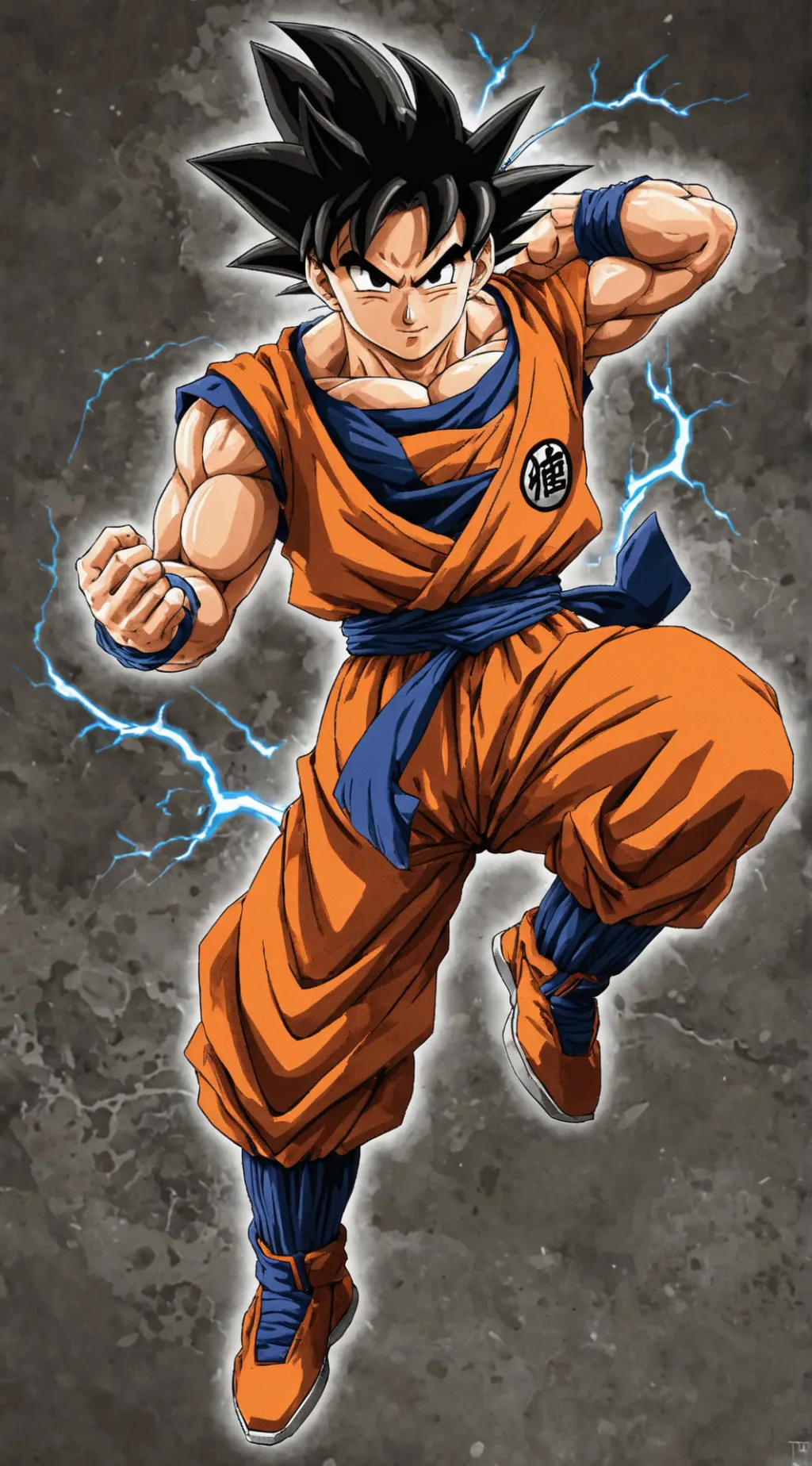 ai character: goku background