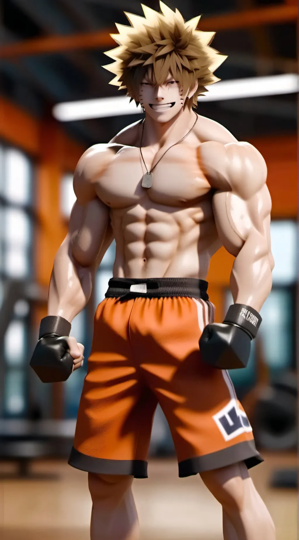 ai character: bakugo background