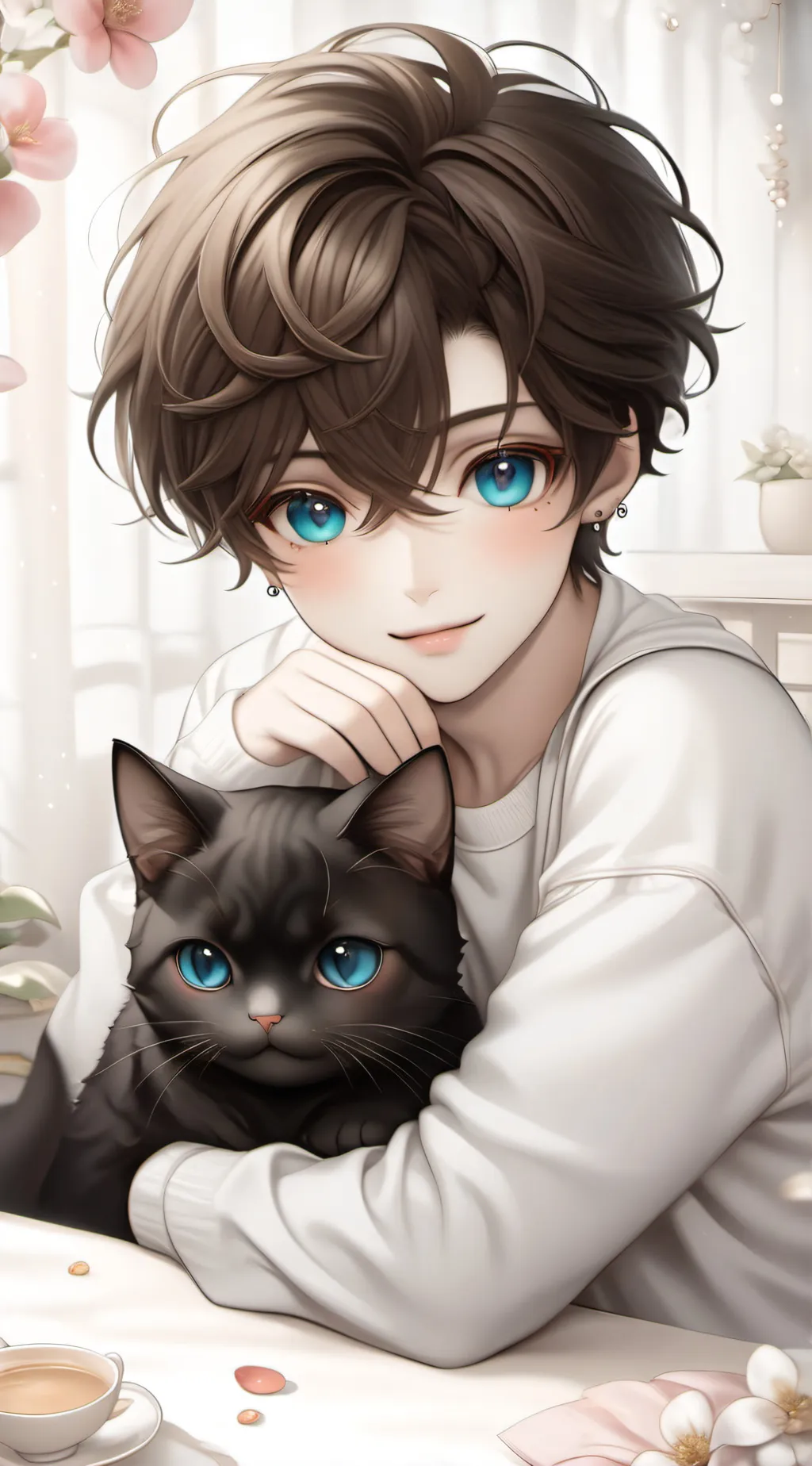 ai character: Asher  background