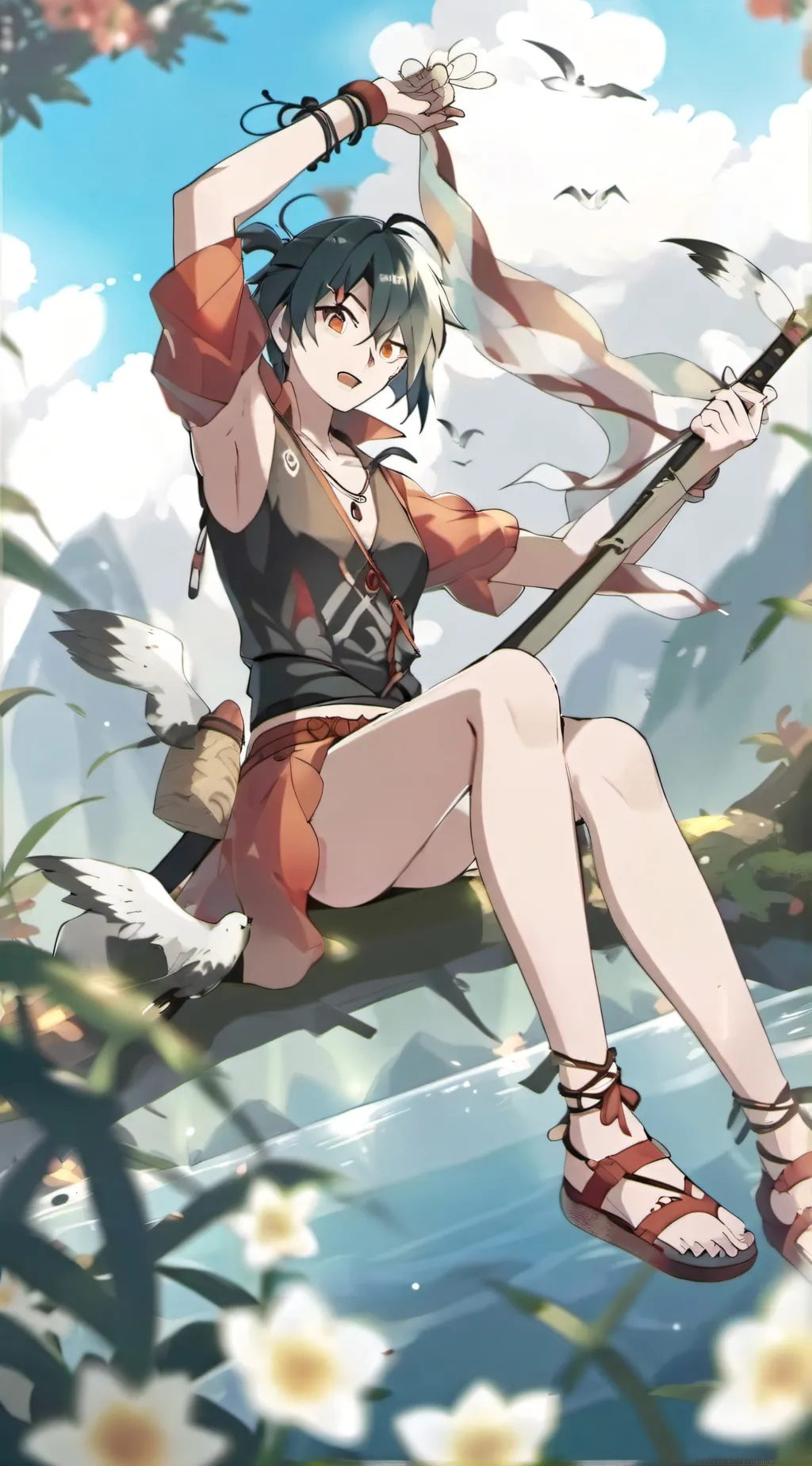 ai character: Nightmare critters background