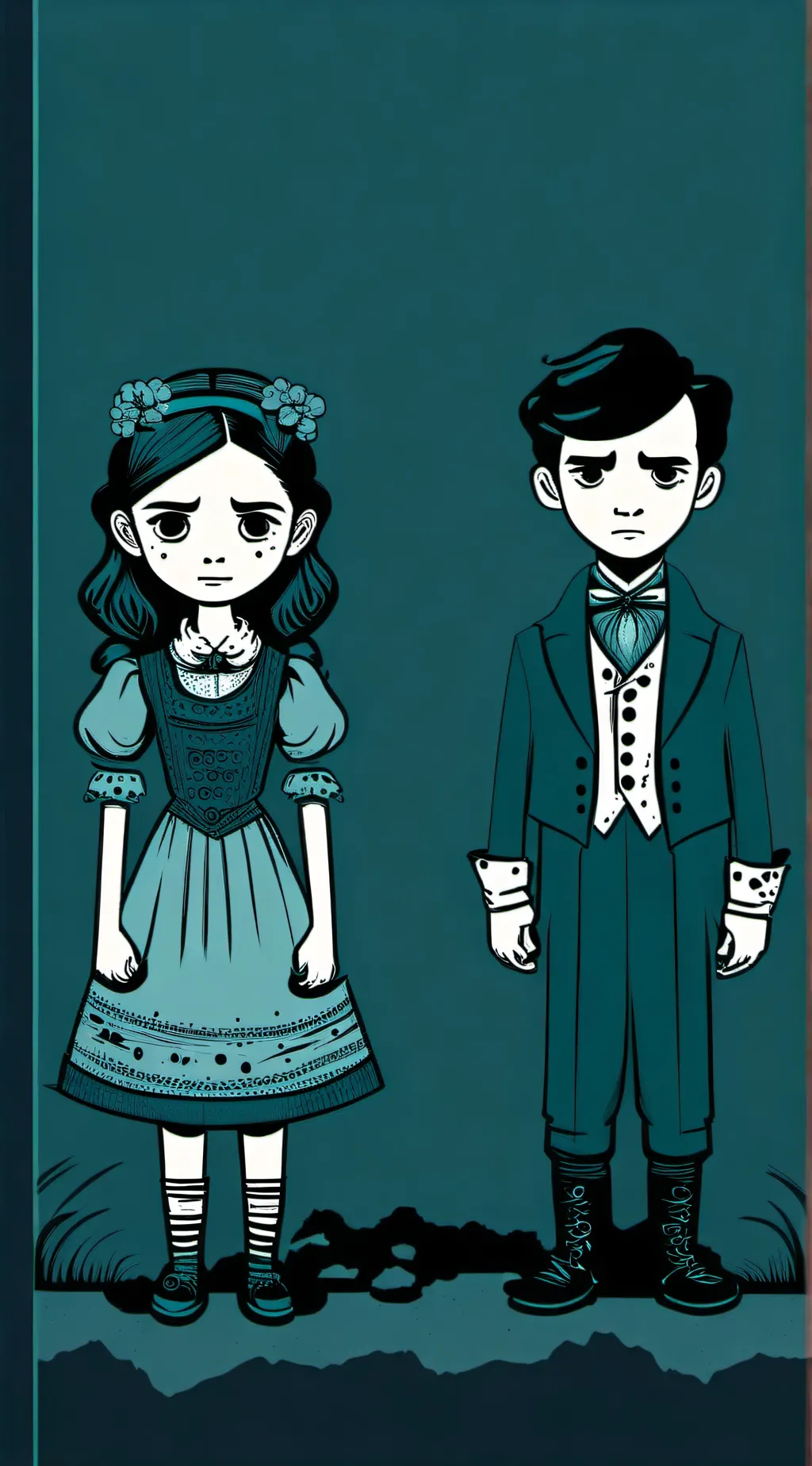 ai character: The Twins(thecave) background