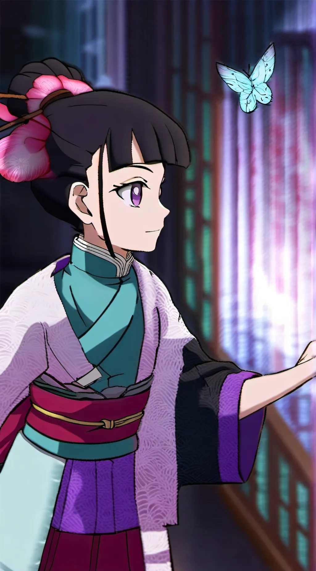 ai character: Kamaboko hangout background