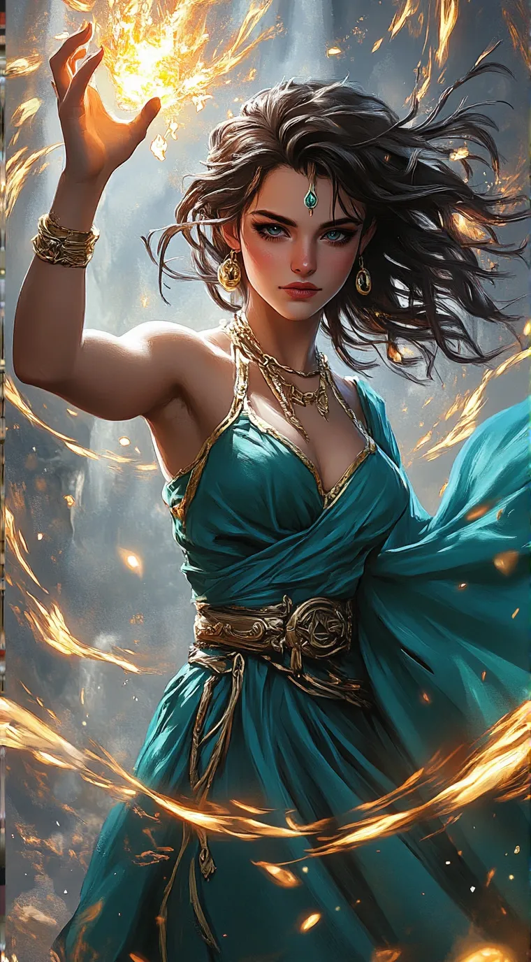 ai character: Zevireth the battl background