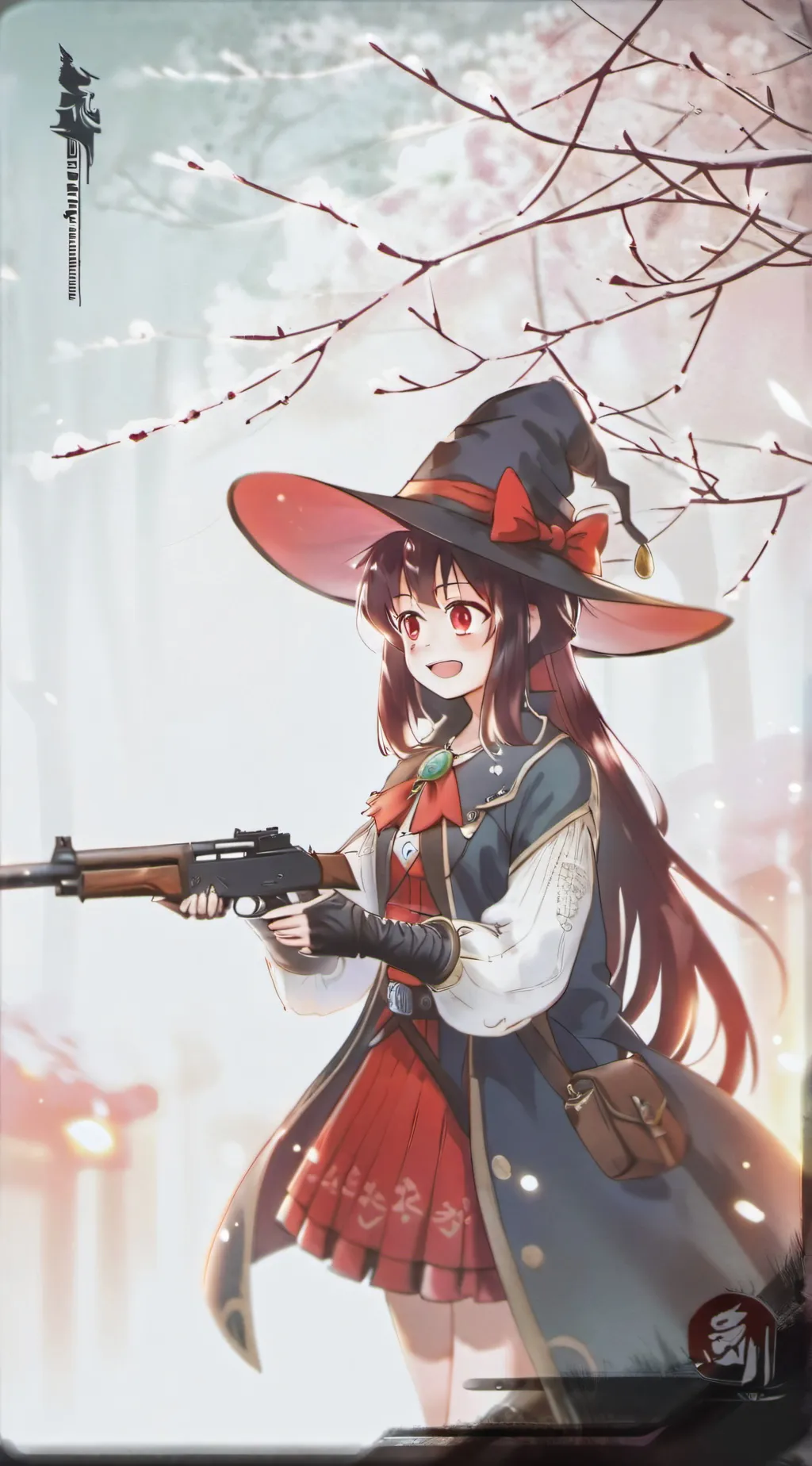 ai character: megumin background
