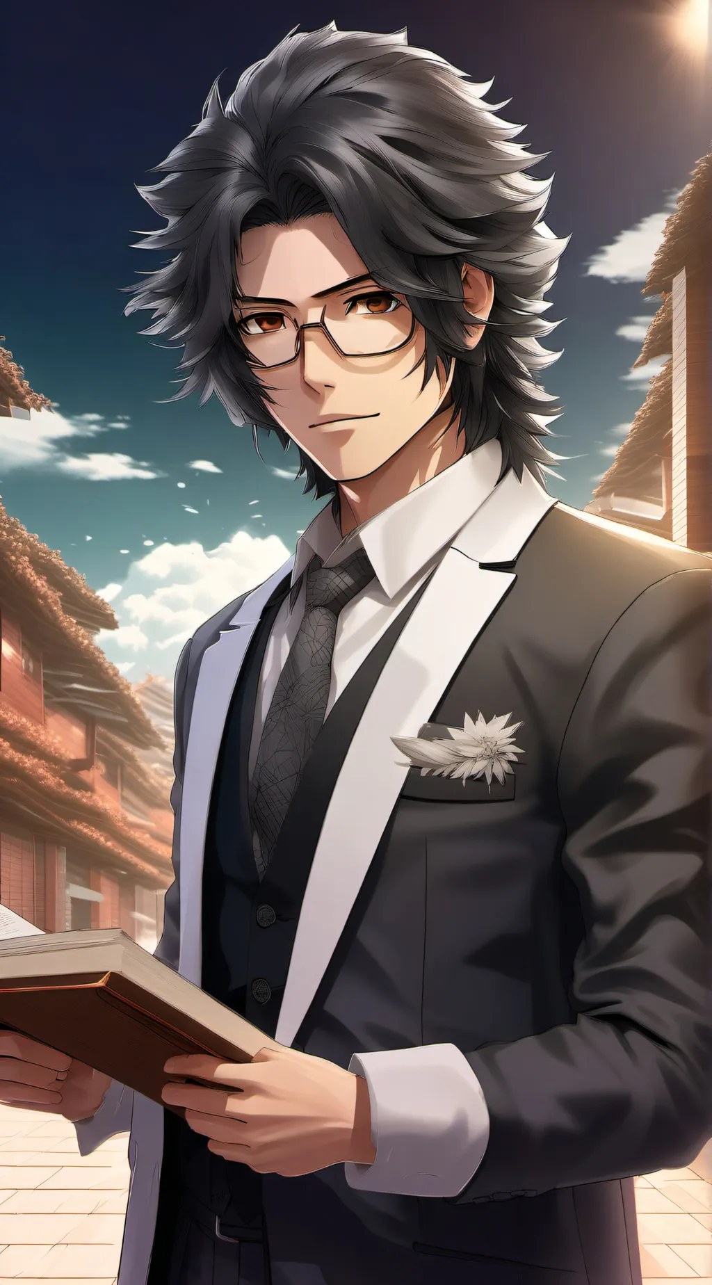 ai character: Aizawa class 1-A background