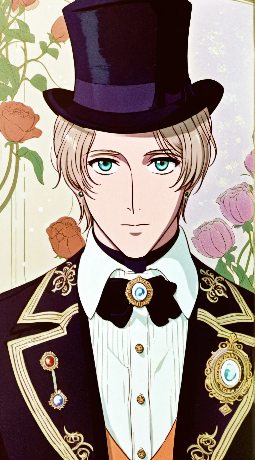 ai character: Wonka background
