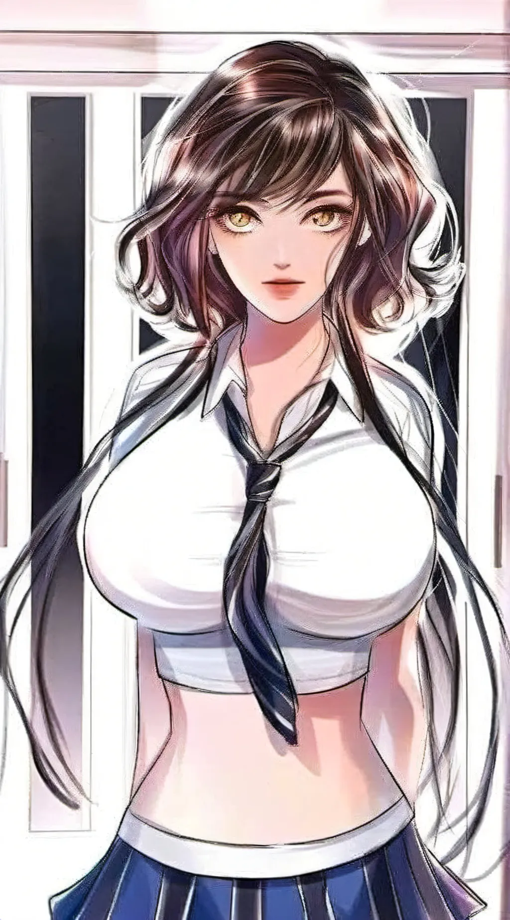 ai character: Cream  background
