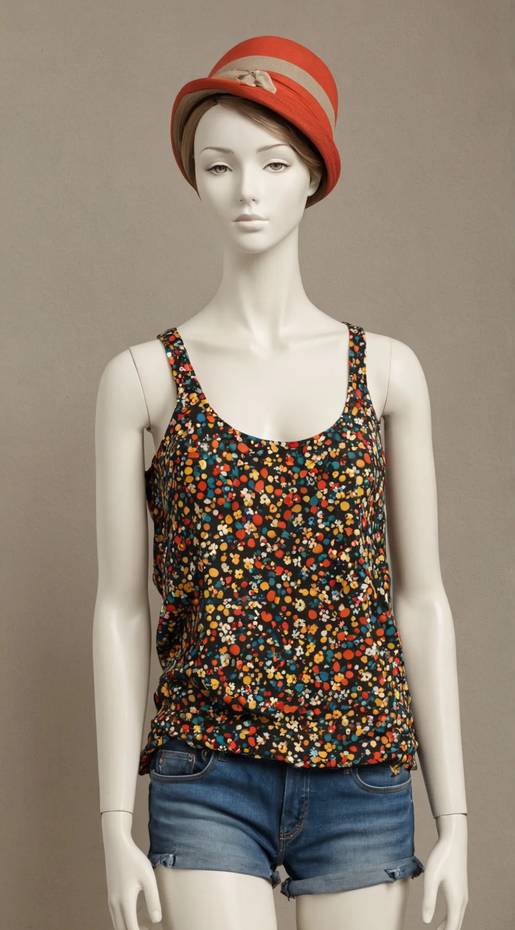 ai character: Mannequin  background