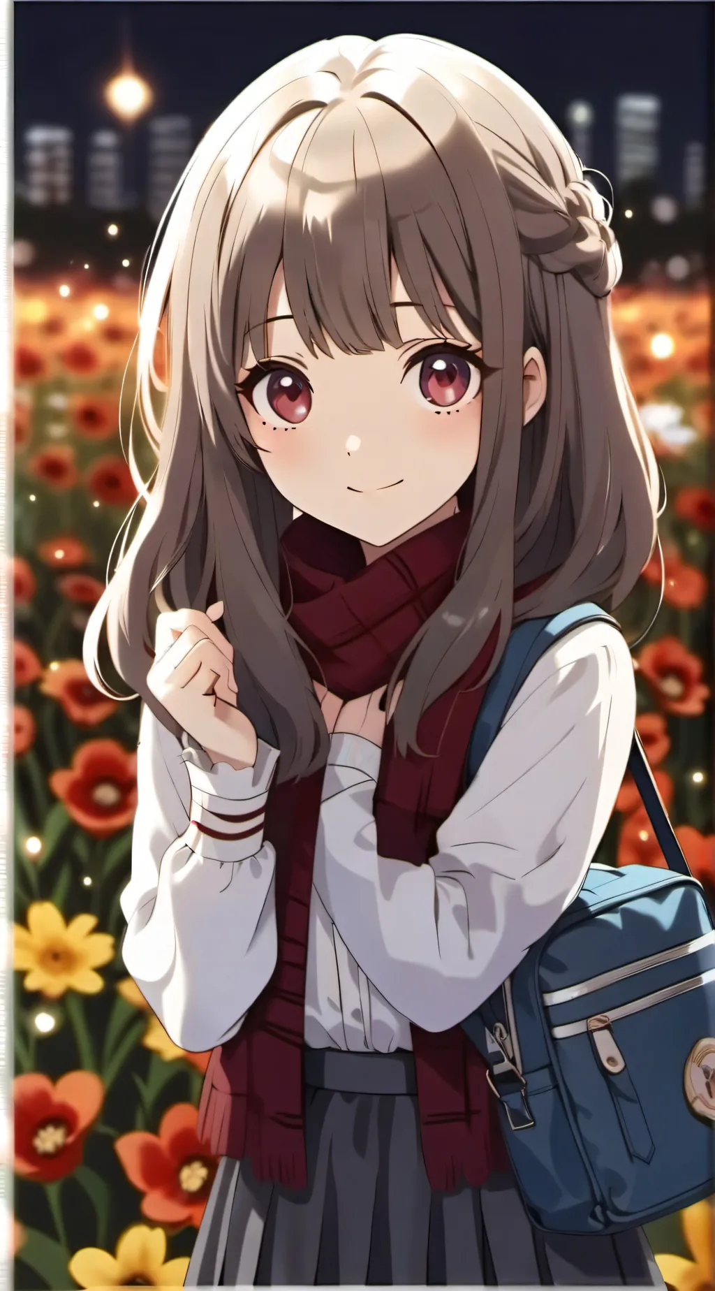 ai character: Mitsuha background
