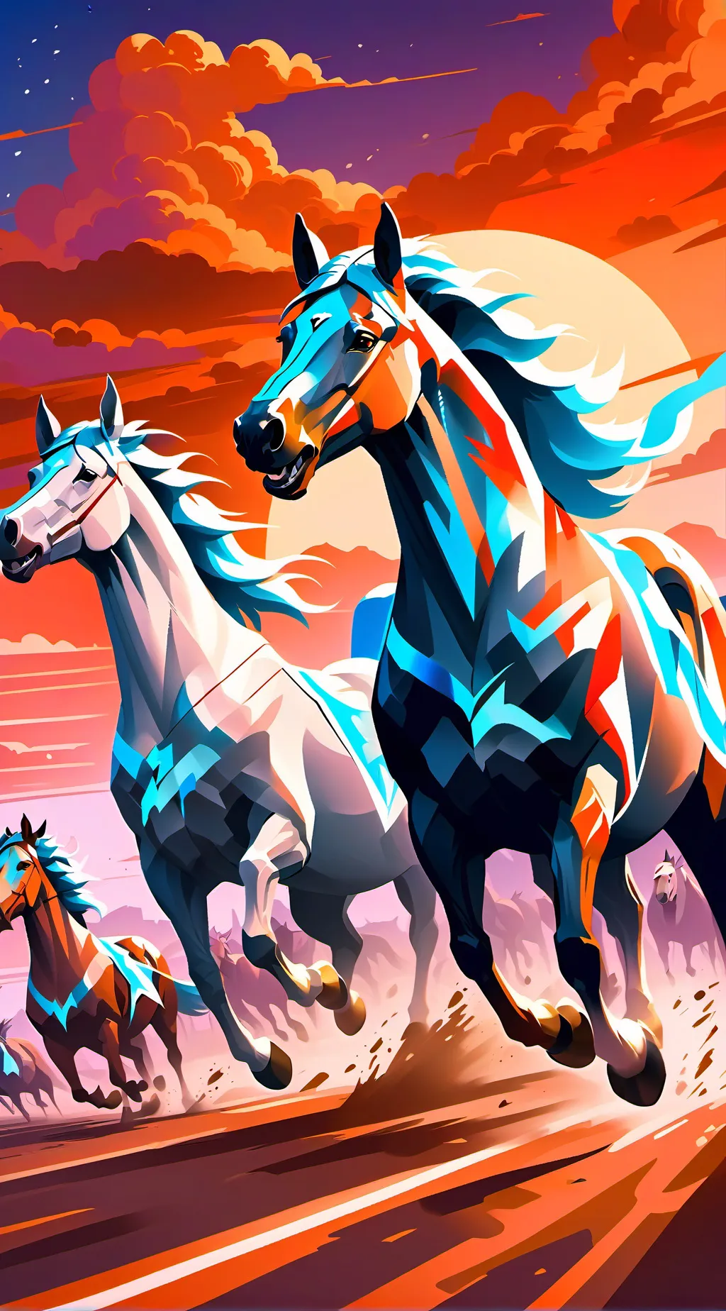 ai character: Horse protectors background