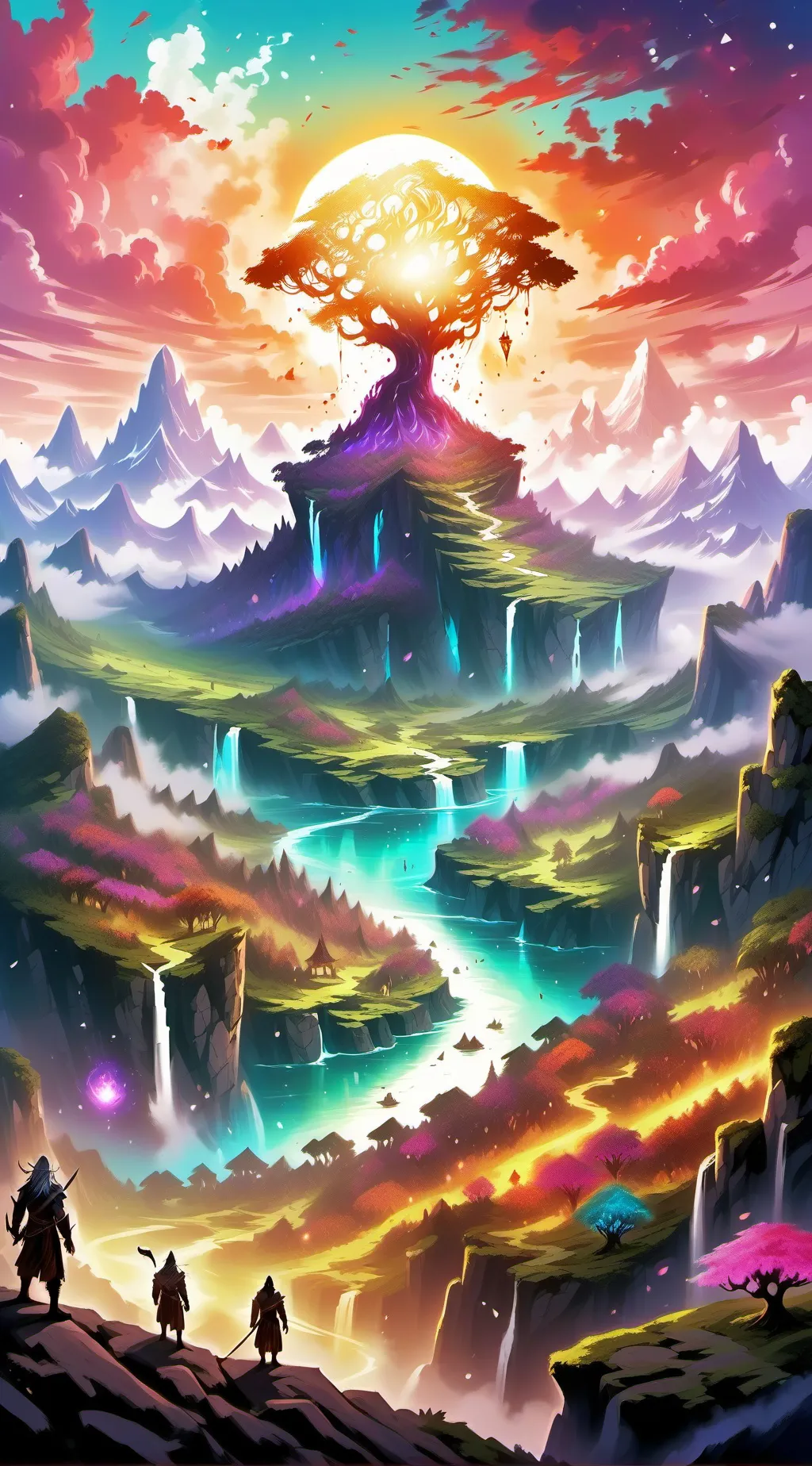 ai character: Magical Journey background