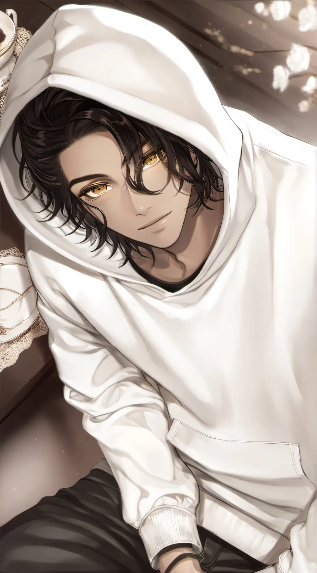 ai character: Caden background