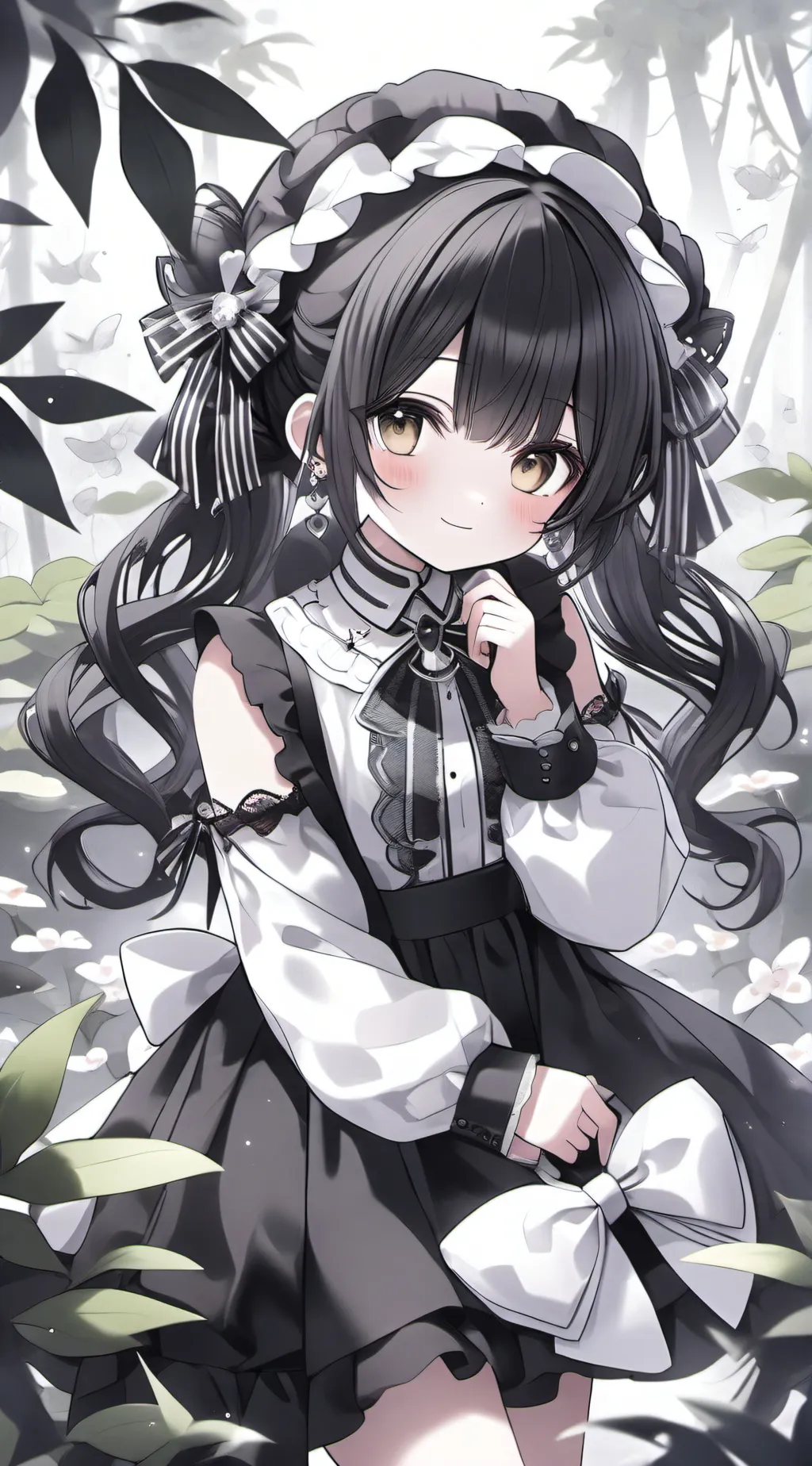 ai character: Wednesday walker background