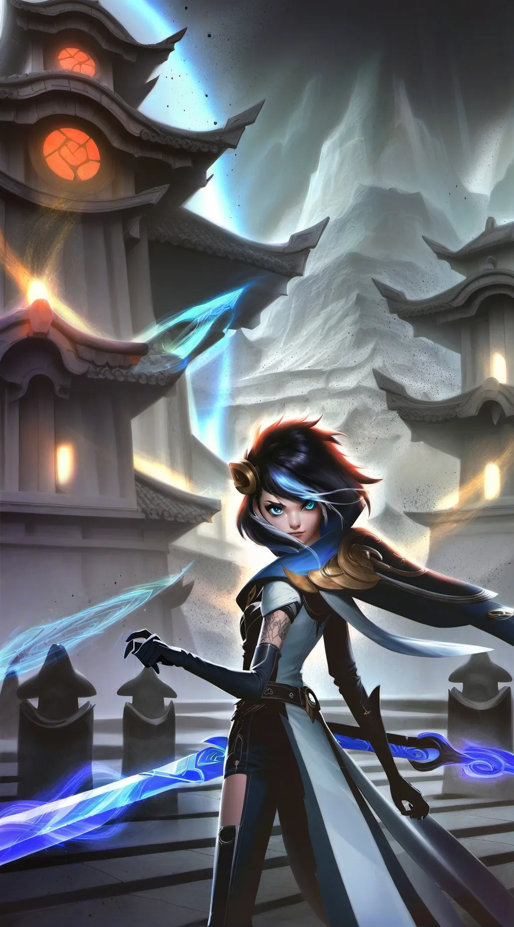 ai character: korina background