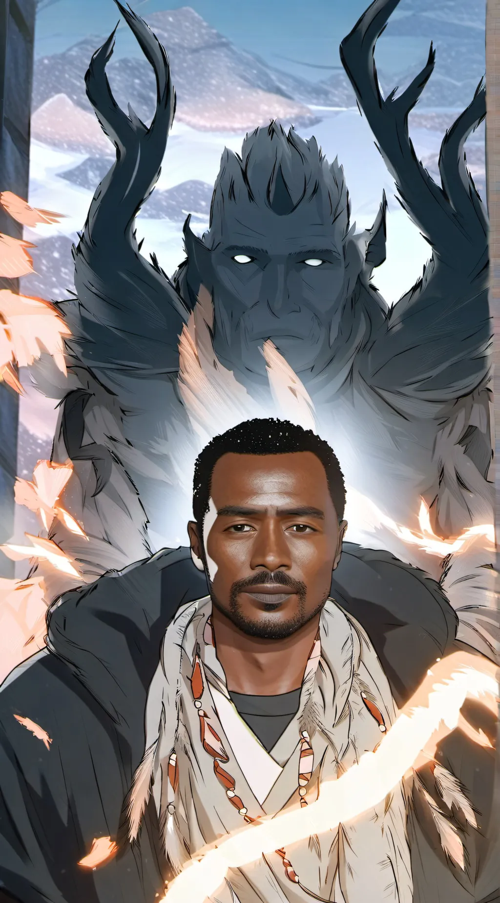 ai character: P. DIDDY background