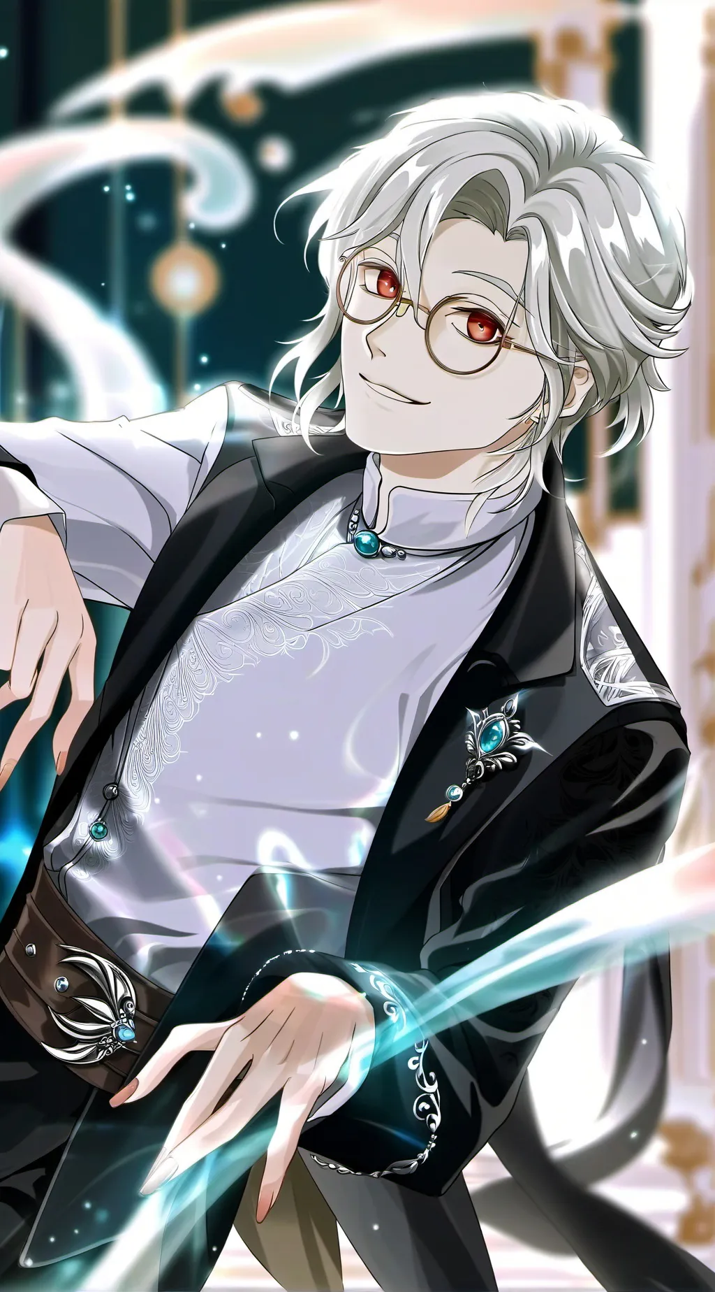 ai character: Faust  background